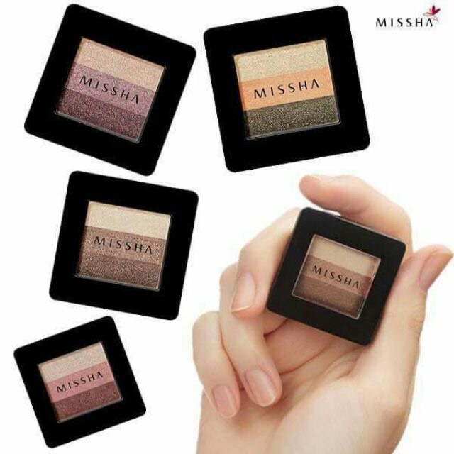Phấn Mắt 3 Màu Missha Dòng Triple Shadow Độc Đáo