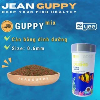 Cám cho cá bảy màu - guppy fish - thức ăn cá cảnh