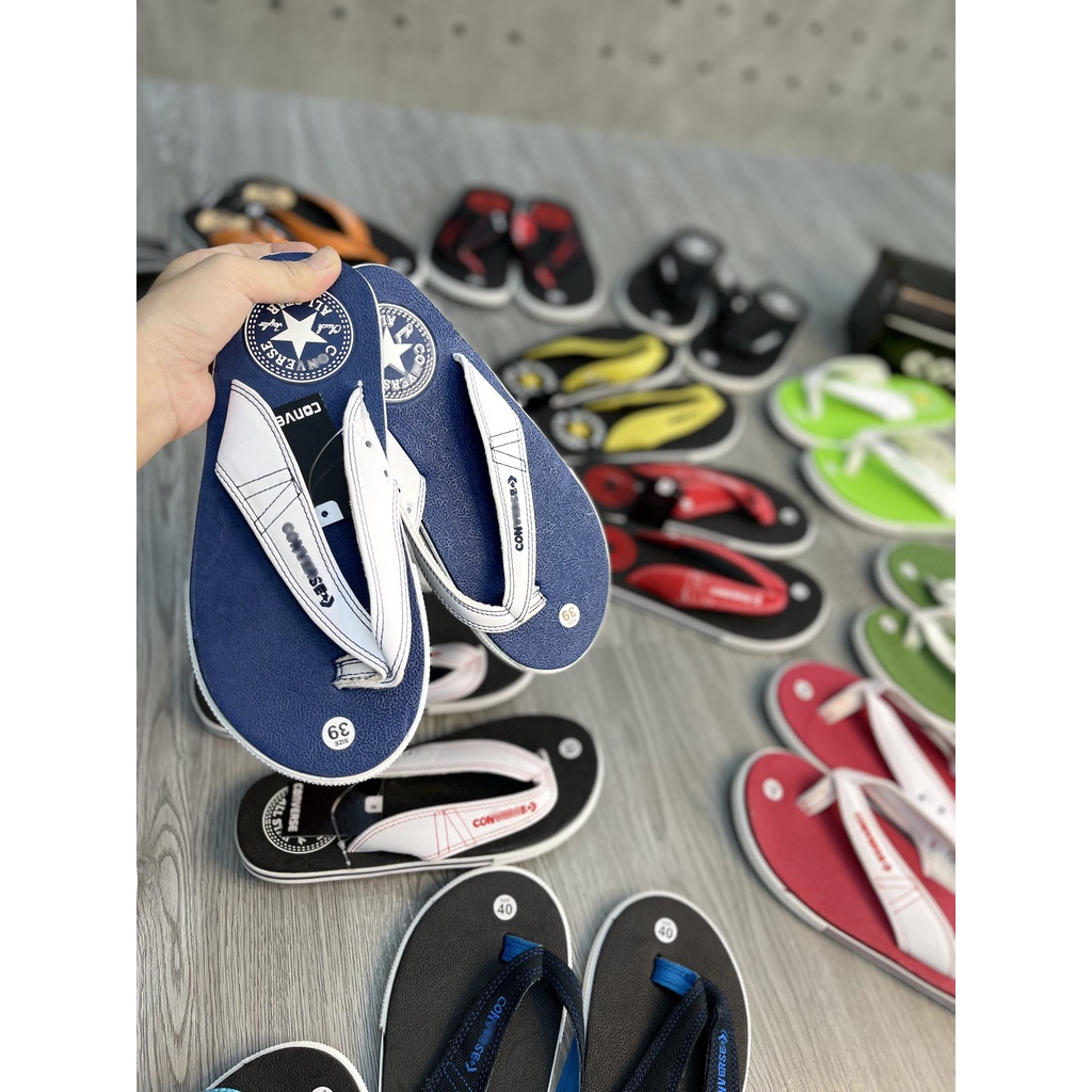 DÉP KẸP Dép Tông Lào Nam Nữ Mẫu Convesse 7 màu Cao Cấp