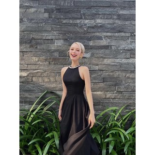 MAXI CỔ YẾM VIỀN ĐÁ XẺ ĐÙI 🍂