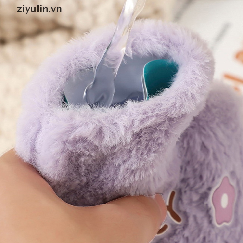 Túi Chườm Nước Nóng Hình Gấu / Thỏ Nhồi Bông Dễ Thương