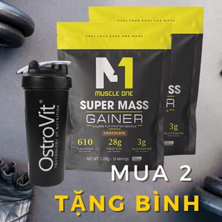 Sữa tăng cơ tăng cân Super mass gainer 2.4kg