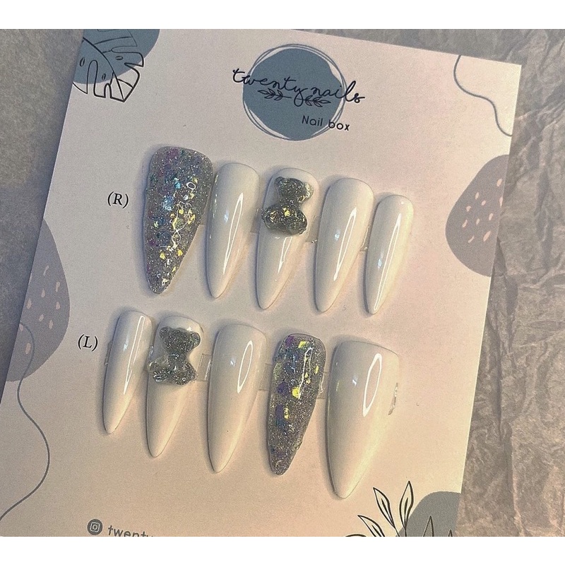 Móng up nailbox gấu ciute