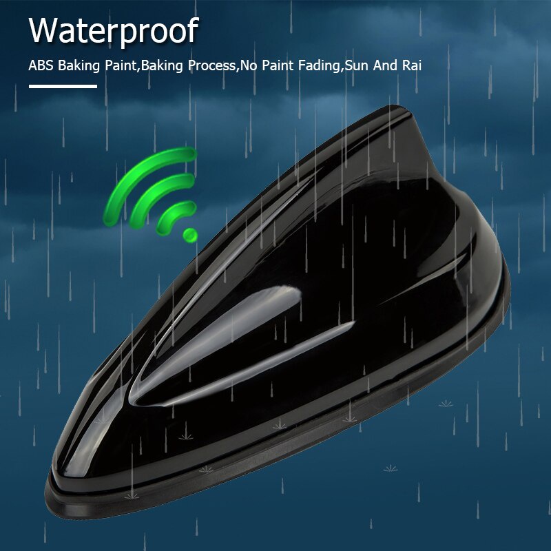 Ăng Ten Tín Hiệu Radio FM Hình Vây Cá Mập Gắn Nóc Xe Hơi BMW Swift 3 Ford