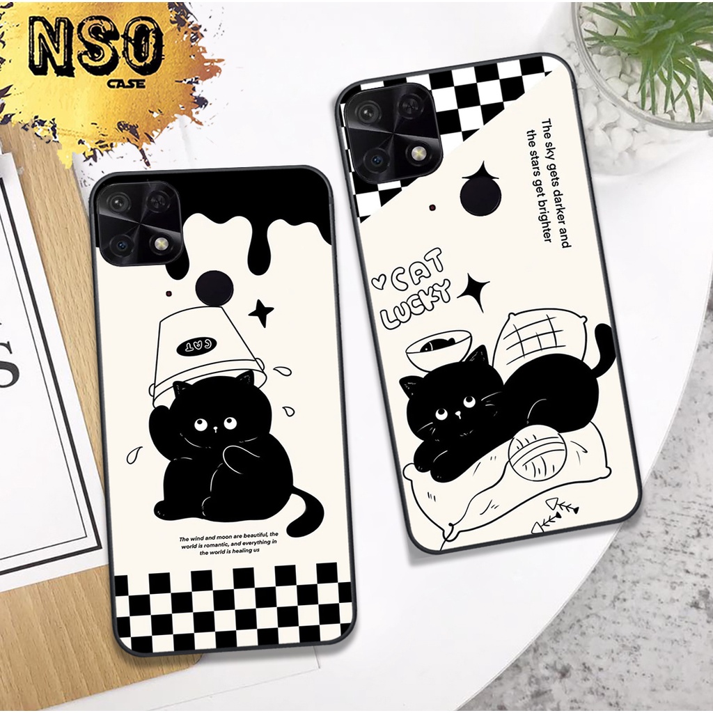 Ốp Xiaomi Redmi 10C - Redmi Poco C40 In Hình Họa Tiết Mèo Cute Đáng Yêu Đẹp Hot Trend 2023