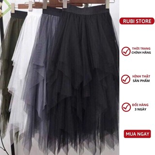 CHÂN VÁY XẾP TẦNG HÀNG QC