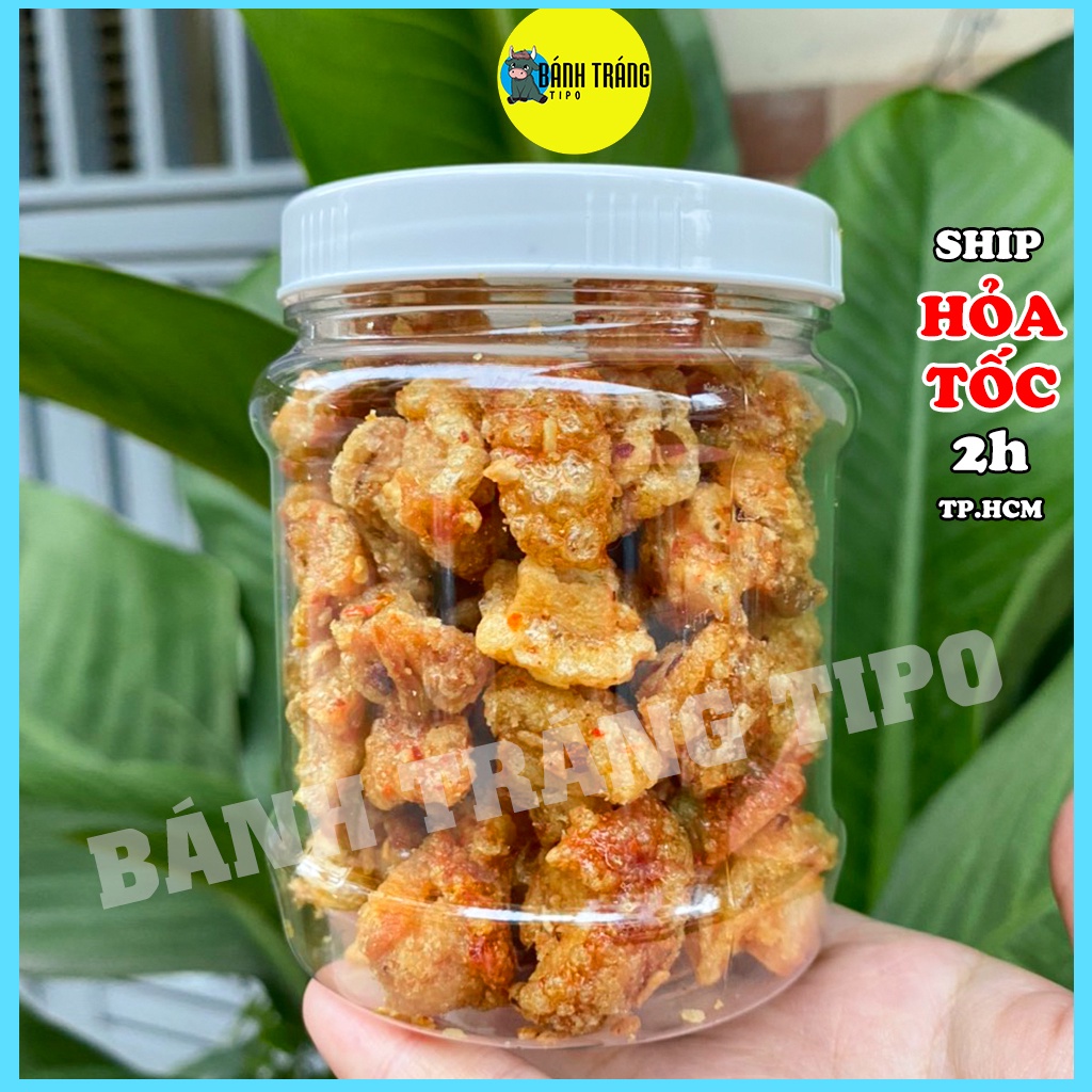Top Mỡ Rim Mắm Tỏi Top Mỡ Chay Tỏi ớt Nha Lam Gion Ngon Sạch