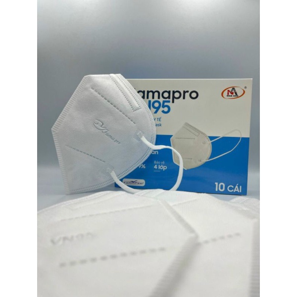500 CÁI KHẨU TRANG N95 FAMAPRO NAM ANH 4 LỚP