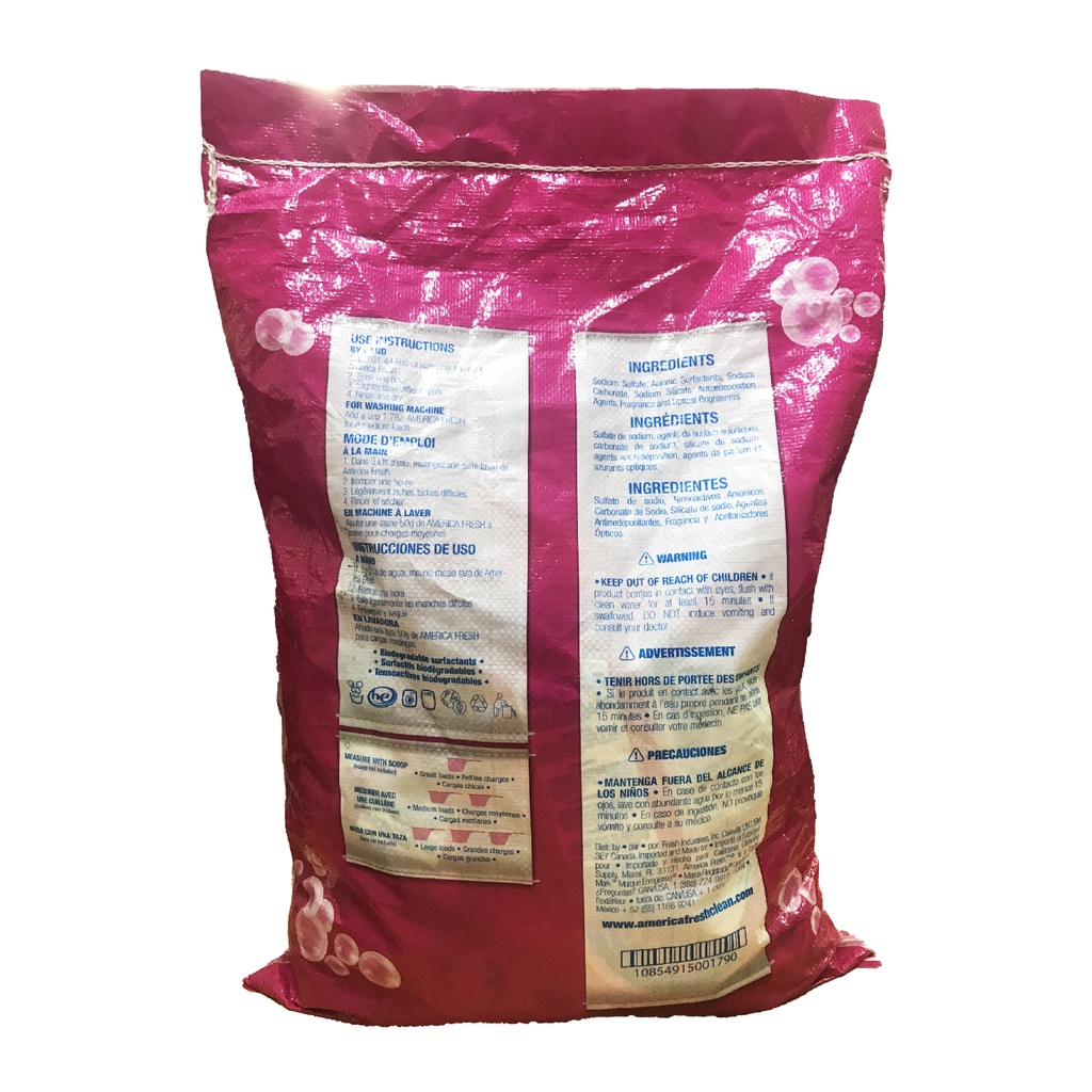 Bột giặt America Fresh 10kg