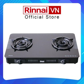 [Chính Hãng] Bếp Gas Đôi Rinnai RV-715Slim(GL-D) / RV-615Slim(GL-D) - Bếp Ga Dương Rinnai Mặt Kính - Bảo Hành 2 Năm