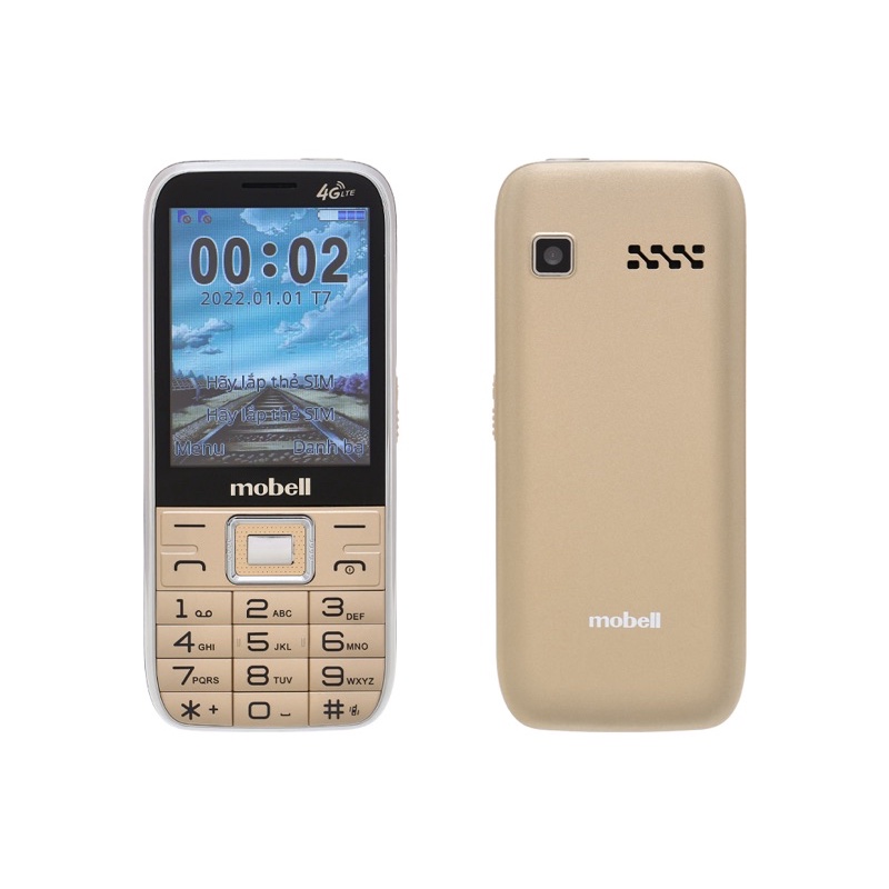 Điện thoại mobell M539 4G - hàng chính hãng , full hộp , nguyên seal