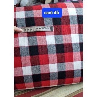 vải thô cào lông (carô )
