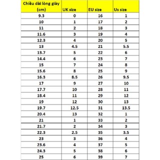 Giầy búp bê, Giầy Hm auth cho bé