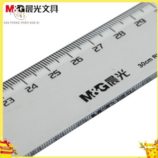 [Free Ship] THƯỚC KẺ 30cm KHẮC MEKA MG - 96005, HÀNG KHẮC CHUẨN KO PHAI MỜ, KHÓ GÃY