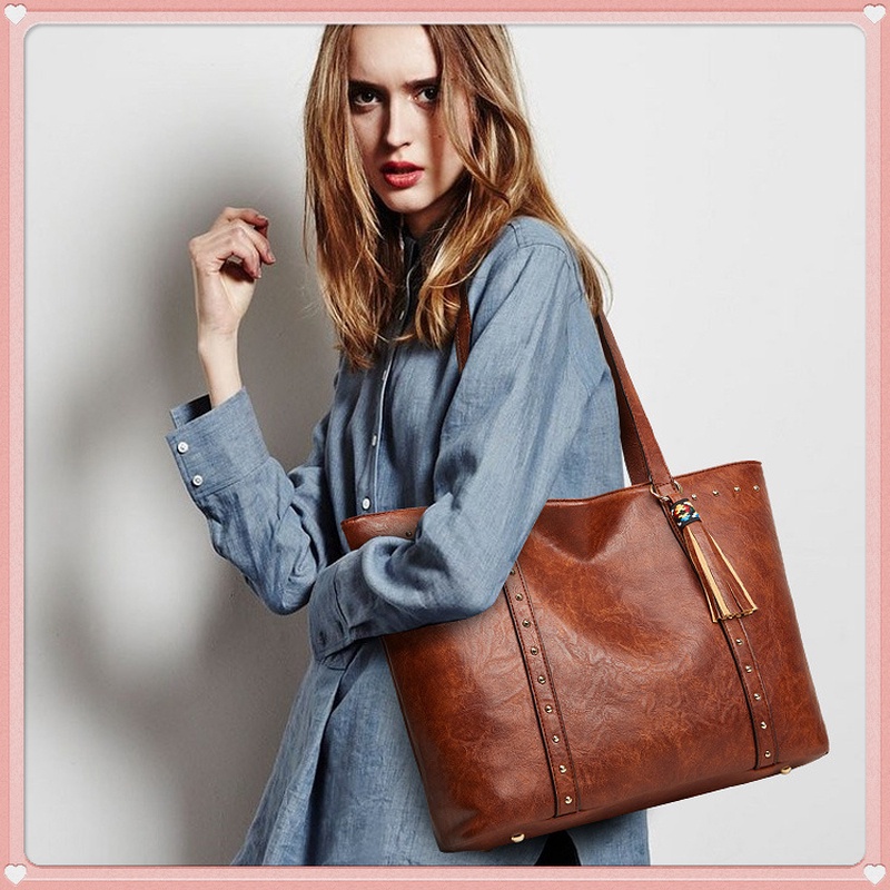 M97-Túi Xách Nữ Sức Chứa Lớn Phong Cách Retro Thời Trang Mới