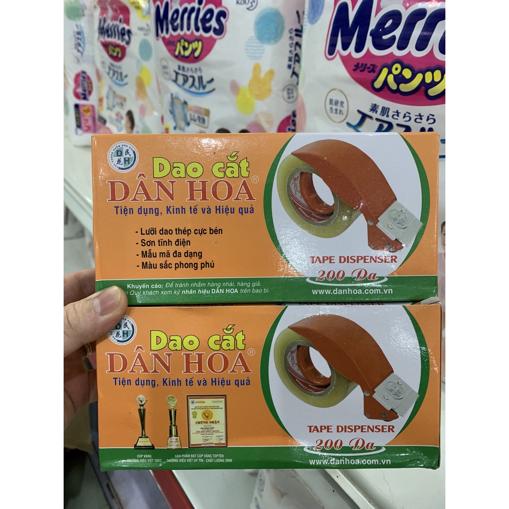 Dụng cụ cát băng dính siz: 5cm x cuộn 1kg, loại bằng sát