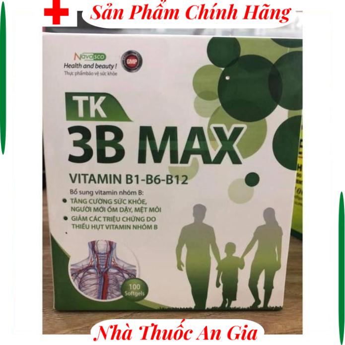 TK 3B MAX  vitamin b1 b6 b12 . h b