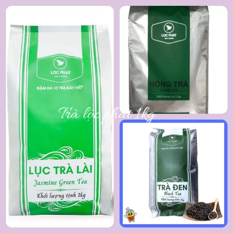 Trà đen, lục trà lài ,hồng trà lộc phát 1kg( TẶNG TÚI LỌC TRÀ)