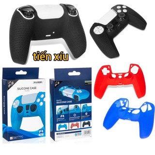 Bọc silicon Ps5 mẫu gai sần và trơn tay cầm PS5 Silicon case tay ps5 ốp tay cầm ps5