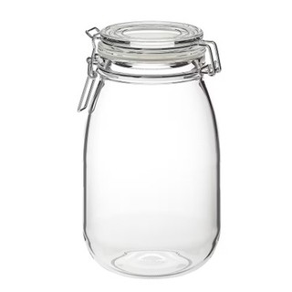 Lọ thuỷ tinh có đai 1.8l korken