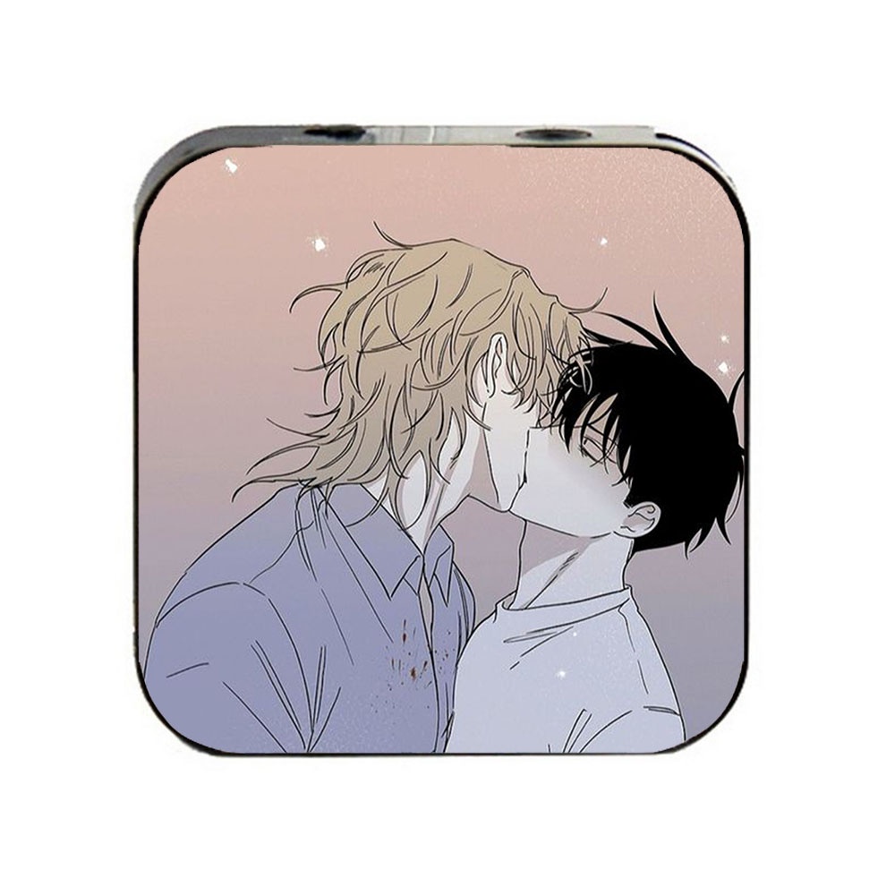 Máy nghe nhạc mp3 IN HÌNH LOW TIDE IN TWILIGHT Đêm bên làn nước BL manhwa chibi mini tặng tai nghe dây cắm & dây sạc