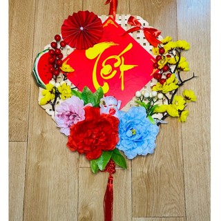 Mẹt trang trí Tết, mẹt hoa