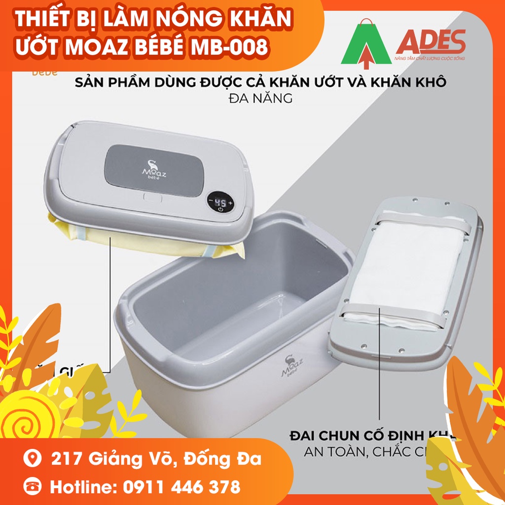 Thiết bị làm nóng khăn ướt MOAZ BÉBÉ MB-008