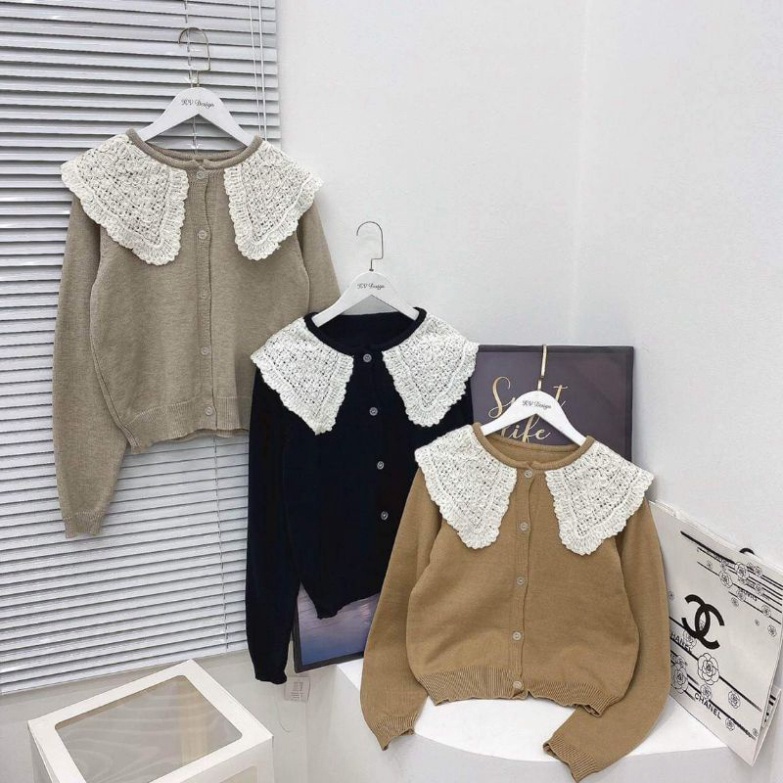 Áo len khuy cổ ren hàng QC - ANNA.SHOP(10.12)