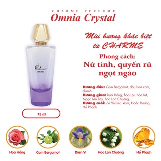 Nước hoa nữ Charme Omnia Crystal 75ml