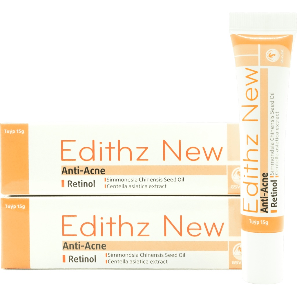 EDITHZ CREAM, NEW - Giúp giảm tình trạng mụn trứng cá và thâm sau mụn