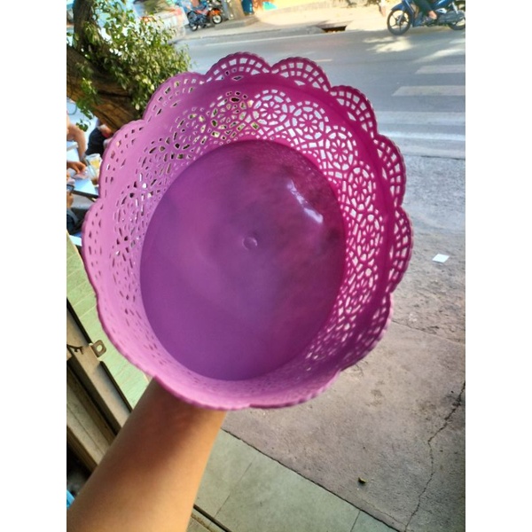 Rổ nhựa oval (đựng trái cây/rau củ quả)