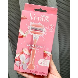 Set dao cạo gillette venus comfort glide white tea