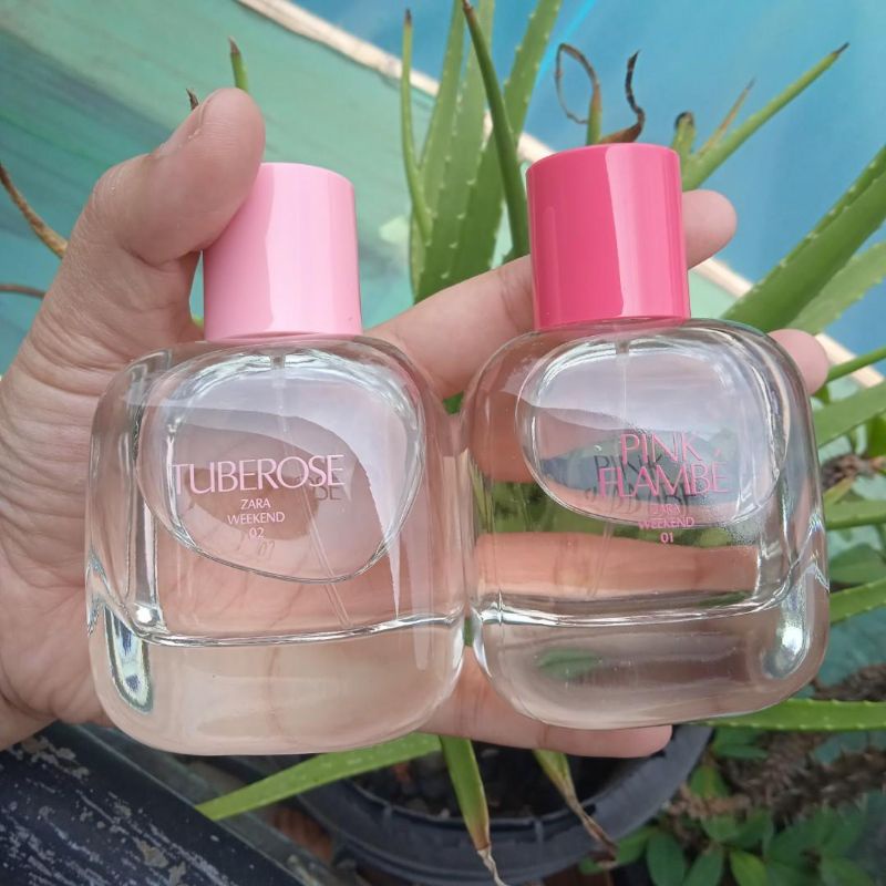 Set 2 chai nước hoa Tuberose + Pink flambe Winter 100ml