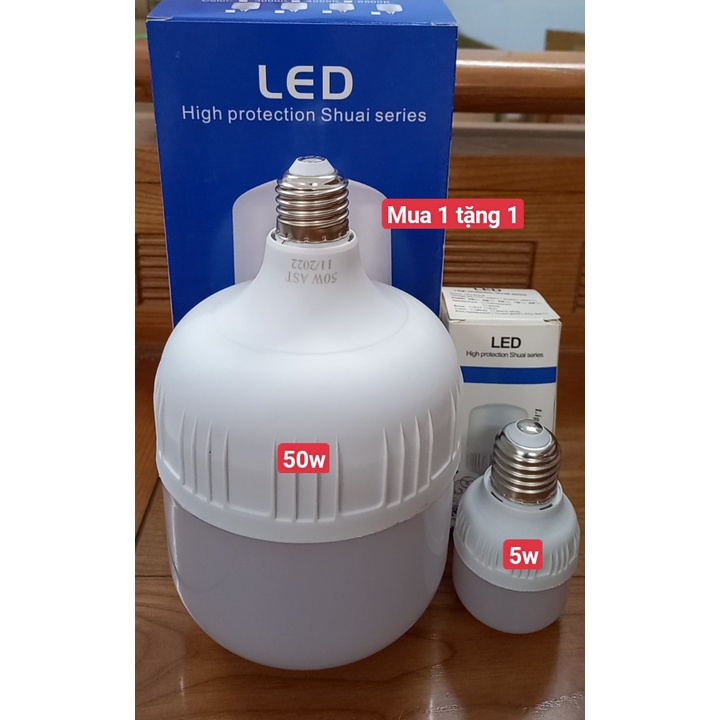 001 Bóng Đèn Led Bulb Trụ Nhựa Đủ Loại Công Suất Siêu Sáng ,Tiết Kiệm Điện | BigBuy360 - bigbuy360.vn