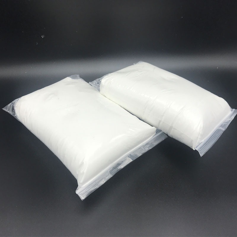 Tuyết nhân tạo gói 500g-hạt mịn như bột chưa ngâm nước,ngâm nước nở 25 lần- nguyên liệu làm slime mây slam bơ rất rất rẻ