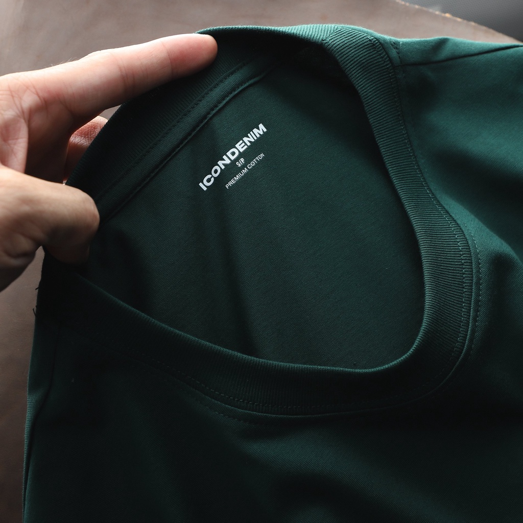 Áo thun nam Basic ICDN Lightweight chất Cotton mềm mại nhẹ thoáng mát - ATID0190