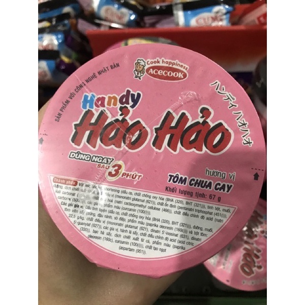 Mì Ly Handy Hảo Hảo  67gr