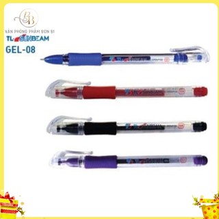 [ XẢ KHO ] 3 cái Bút Gel Thiên Long Gel-08 Sunbeam, bút nước học sinh, văn phòng. Bút nước luyện chữ
