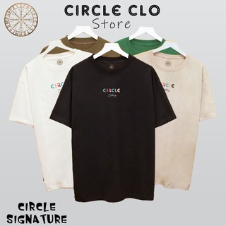 Áo thun nam nữ localbrand circle clo "signature" tee 1.0