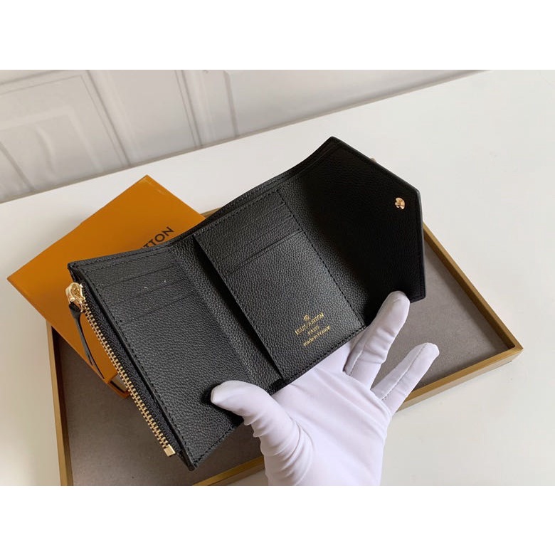 Giao Hàng Trước Ví Ngắn Nữ In Họa Tiết LV Louis Vuitton M80086