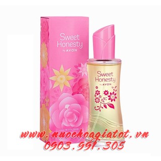 Free ship chính hãng nước hoa nữ avon sweet honesty classic 50ml màu hồng dạng xịt