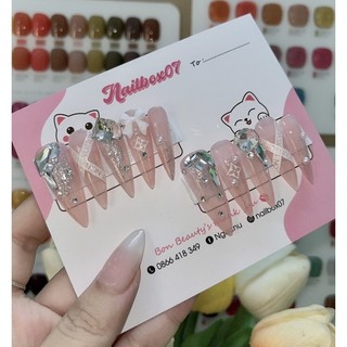 Nail box tết design bon sticker thương hiệu hot trend 2023