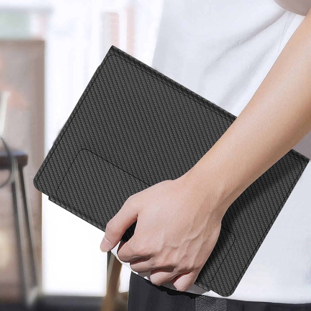 Bao Da Điện Thoại Có Bàn Phím Bluetooth Không Dây 4 Nếp Gấp 3 Cho Samsung Galaxy Z Fold 5