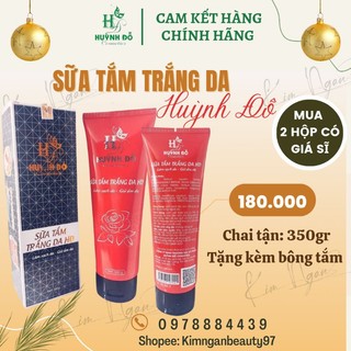 SỮA TẮM TRẮNG DA HUỲNH ĐỖ ( mua 2 chai có giá sĩ)