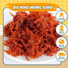 Bò Khô Sợi - Bò Khô 22 Hàng Giấy Chính Hãng