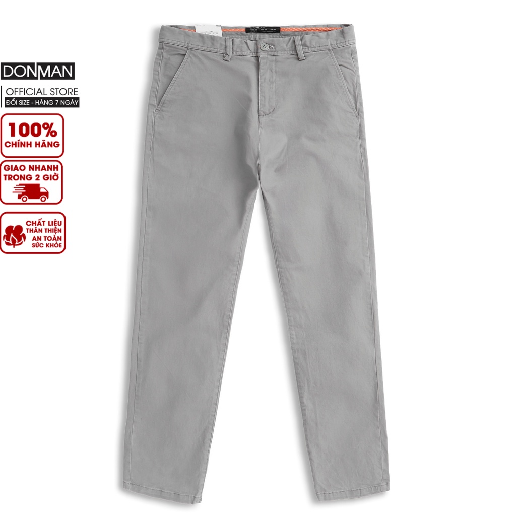 Quần kaki dài basic DONMAN from Regular fit QDK02