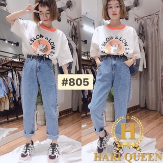 Quần baggy bò rua gấu dho0121