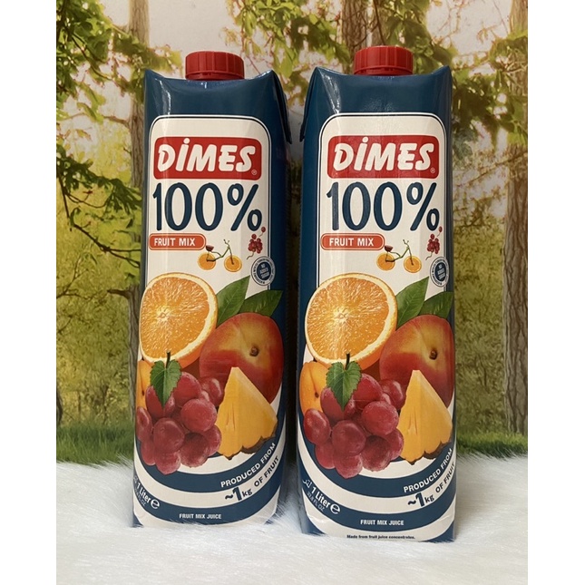 Nước Ép Trái Cây DiMes Hộp 1 Lít