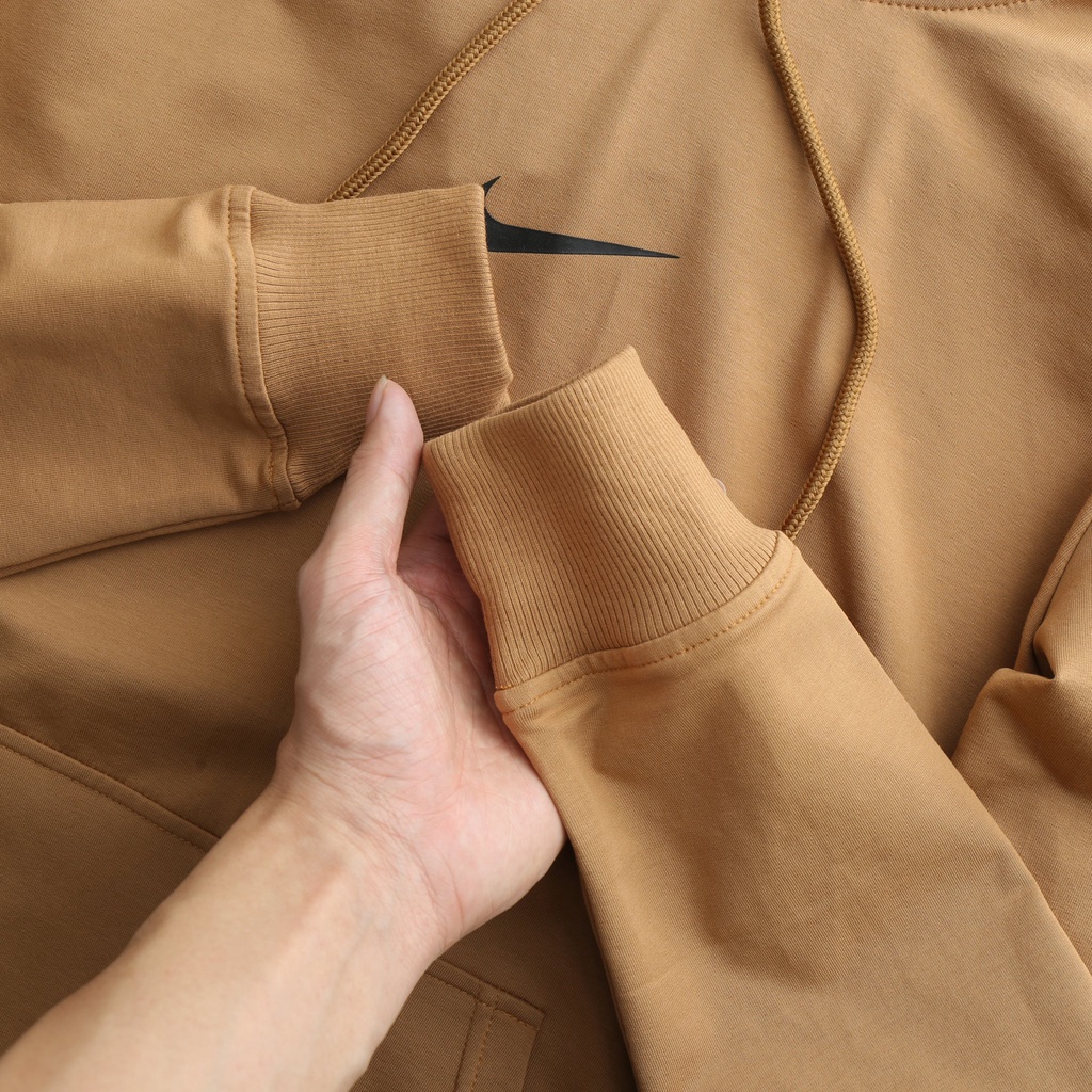 Áo Hoodie unisex vải Nỉ da cá cotton xuất dư màu trending , Áo khoác chui thu đông bigsize - 3bros