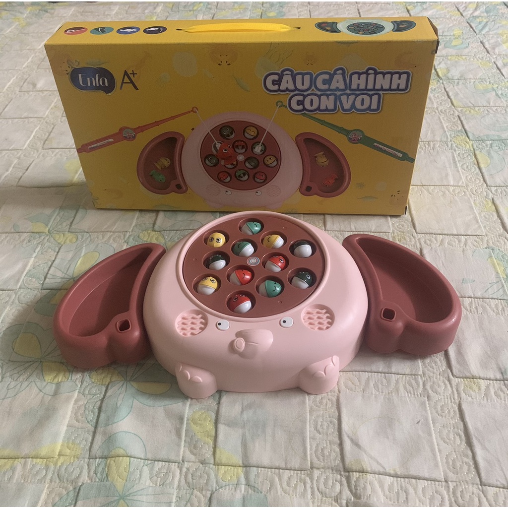 Đồ chơi câu cá con voi